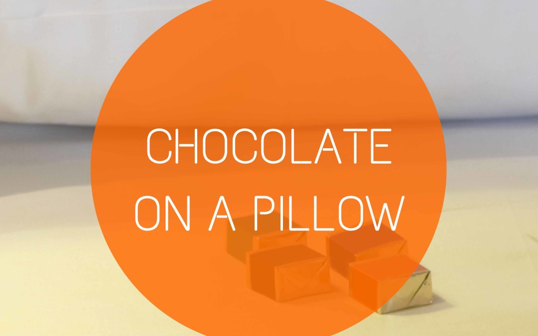 CHOCOLATE ON A PILLOW